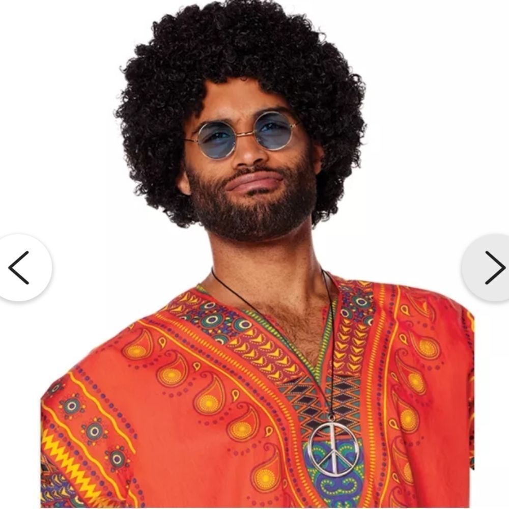 NEW Spirit Halloween Adult Hippie Shirt Costume L/XL - Picture 6 of 6